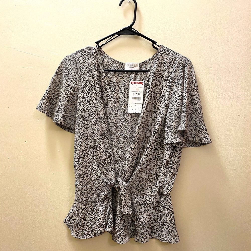 Sienna Sky V Neck Blouse